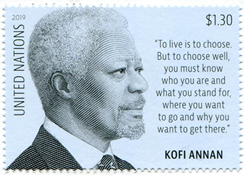 U.N. New York #1217 Kofi Annan