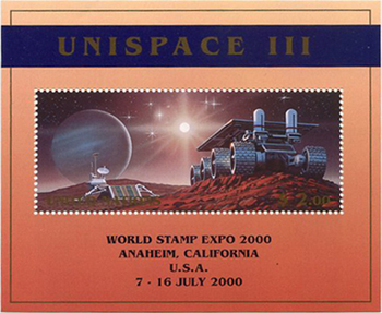 UN New York #763a  Souvenir Sheet - World Stamp Expo 2000