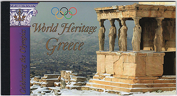 UN New York #868 World Heritage-Greece Booklet