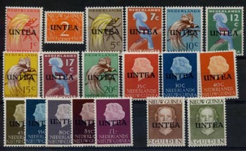 U.N. West New Guinea #1-19 MNH