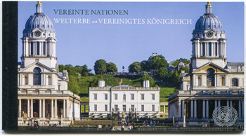 UN Vienna #628 World Heritage-Great Britain Booklet