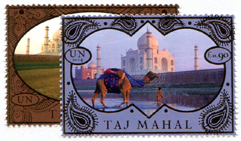 UN Vienna #546-47 Taj Mahal MNH