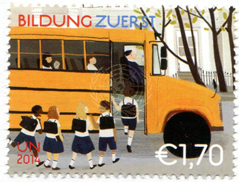 UN Vienna #551 Education MNH
