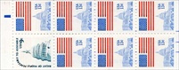 U.S. #1623a 13c Flag/Capitol perf. 11x10.5 MNH