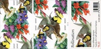 U.S. #4156d Pollination, Booklet of 20