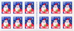 U.S. #2873a Christmas Santa ATM Booklet of 12