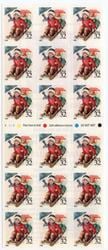 U.S. #3013a Children Sleighing ATM Booklet of 18