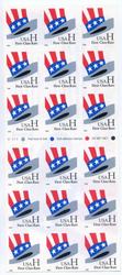 U.S. #3269a Uncle Sam's Hat 'H' Rate, Die Cut 8 Booklet of 18