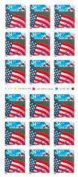 U.S. #3495a Flag over Farm ATM Booklet of 18