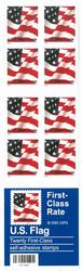 U.S. #3624c Flag 1st Class Die Cut 10-1/2 x 10-3/4 Booklet of 20