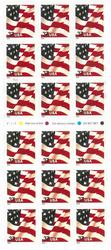 U.S. #3637a 37c Flag Issue ATM Booklet of 18