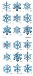 U.S. #4116b Christmas Snowflakes ATM Booklet of 18