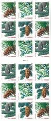 U.S. #4485b Holiday Evergreens ATM Booklet of 18