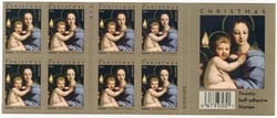 U.S. #4570a Madonna & Child Booklet of 20 (2011)