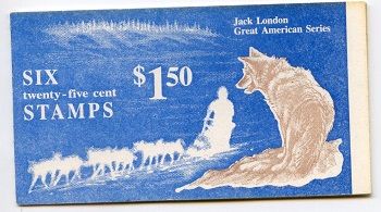 U.S.  #BK151 $1.50 Jack London, #2197a
