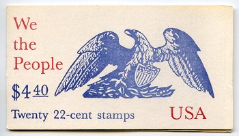 U.S.  #BK162 $4.40 We the People, #2359a