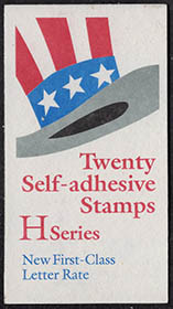 U.S. #BK271 Uncle Sam's Hat 'H Series Booklet of 20 (#3267a)