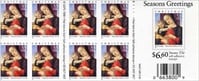 U.S. #3355a Christmas Madonna 1999 Booklet of 20