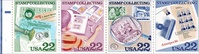 U.S. #2201a Stamp Collecting Booklet Pane of 4