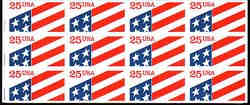 U.S. #2475a Flag Plastic ATM Booklet of 12
