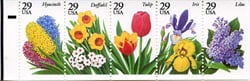 U.S. #2764a Garden Flowers Booklet Pane