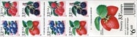 U.S. #3297d Berries Booklet of 20 (2000)