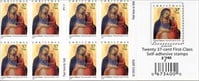 U.S. #3879a Christmas Madonna 2004 Booklet of 20