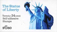 U.S. #3485c-d $6.80 Statue of Liberty Booklet of 20 - #BK283
