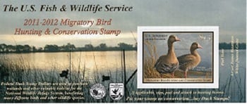 U.S. #RW78A White-Fronted Geese Souvenir Sheet