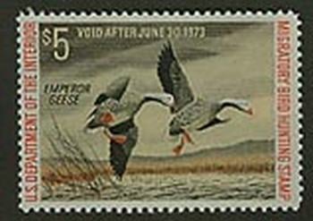 U.S. #RW39 Emperor Geese MNH