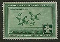 U.S. #RW4 Scaup Ducks MNH