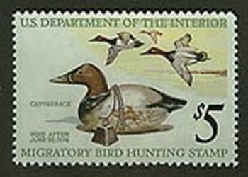 U.S. #RW42 Ducks and Decoy MNH