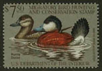 U.S. #RW48 Ruddy Ducks MNH