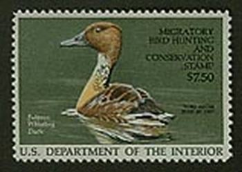 U.S. #RW53 Whistling Duck MNH