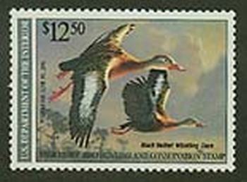 U.S. #RW57 Whistling Duck MNH