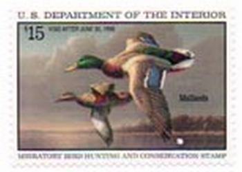 U.S. #RW62 Mallards MNH