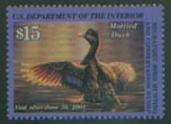 U.S. #RW67 Mottled Duck MNH