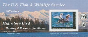 U.S. #RW76A Long-Tailed Duck Souvenir Sheet