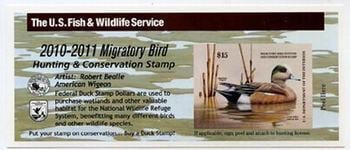 U.S. #RW77A American Wigeon Souvenir Sheet