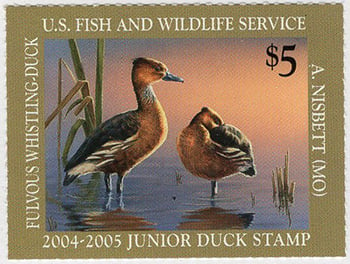 U.S. #JDS12 Junior Duck Stamp 2004 MNH