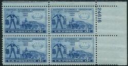 U.S. #1007 American Automobile Association PNB of 4