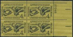 U.S. #1201 National Apprenticeship Program PNB of 4