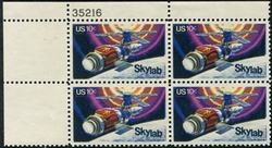 U.S. #1529 Skylab I Project PNB of 4