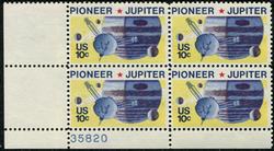 U.S. #1556 Pioneer 10 Passing Jupiter PNB of 4