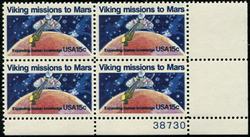 U.S. #1759 Viking Missions to Mars PNB of 4