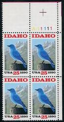 U.S. #2439 Idaho Statehood PNB of 4