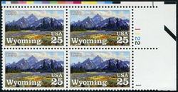 U.S. #2444 Wyoming Statehood PNB of 4