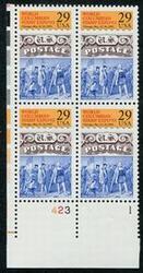 U.S. #2616 World Columbian Stamp Expo PNB of 4