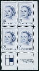 U.S. #2749 Grace Kelly PNB of 4