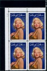 U.S. #2967 Marilyn Monroe PNB of 4